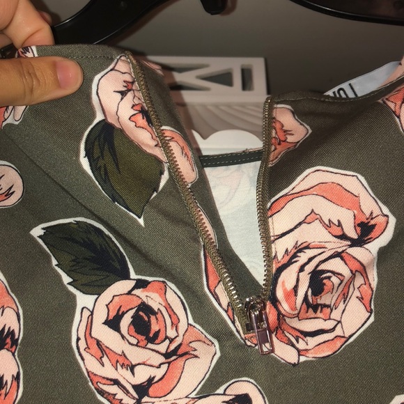 Love Moschino Allover Rose Print Dress SZ 10 NWT - Picture 5 of 5